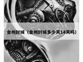 金州封城（金州封城多少天14天吗）