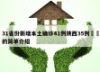 31省份新增本土确诊41例陕西35例㊙️的简单介绍